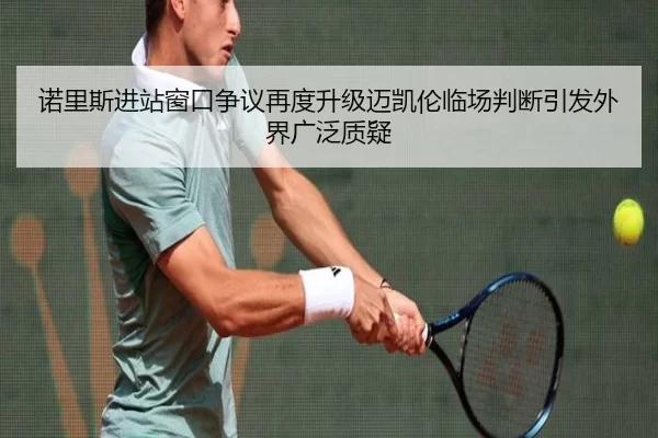 诺里斯进站窗口争议再度升级迈凯伦临场判断引发外界广泛质疑